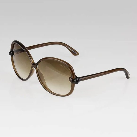 Tom Ford Brown Gradient Ingrid Sunglasses TF163 - Picture 9 of 10